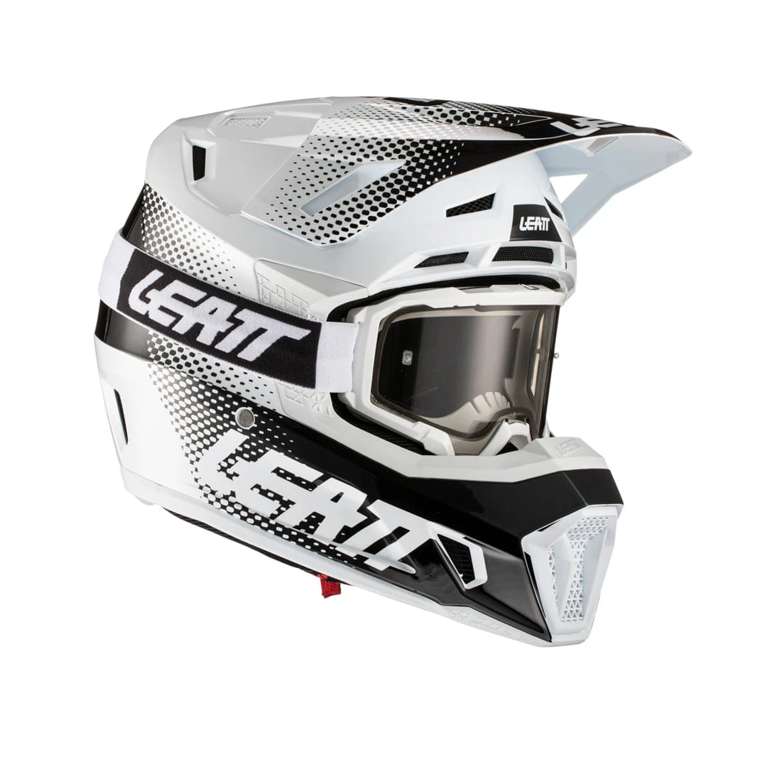 LEATT Helm Incl. Bril 7,5 V22 Uni Wit 3 LEATT Helm Incl. Bril 7,5 V22 Uni Wit