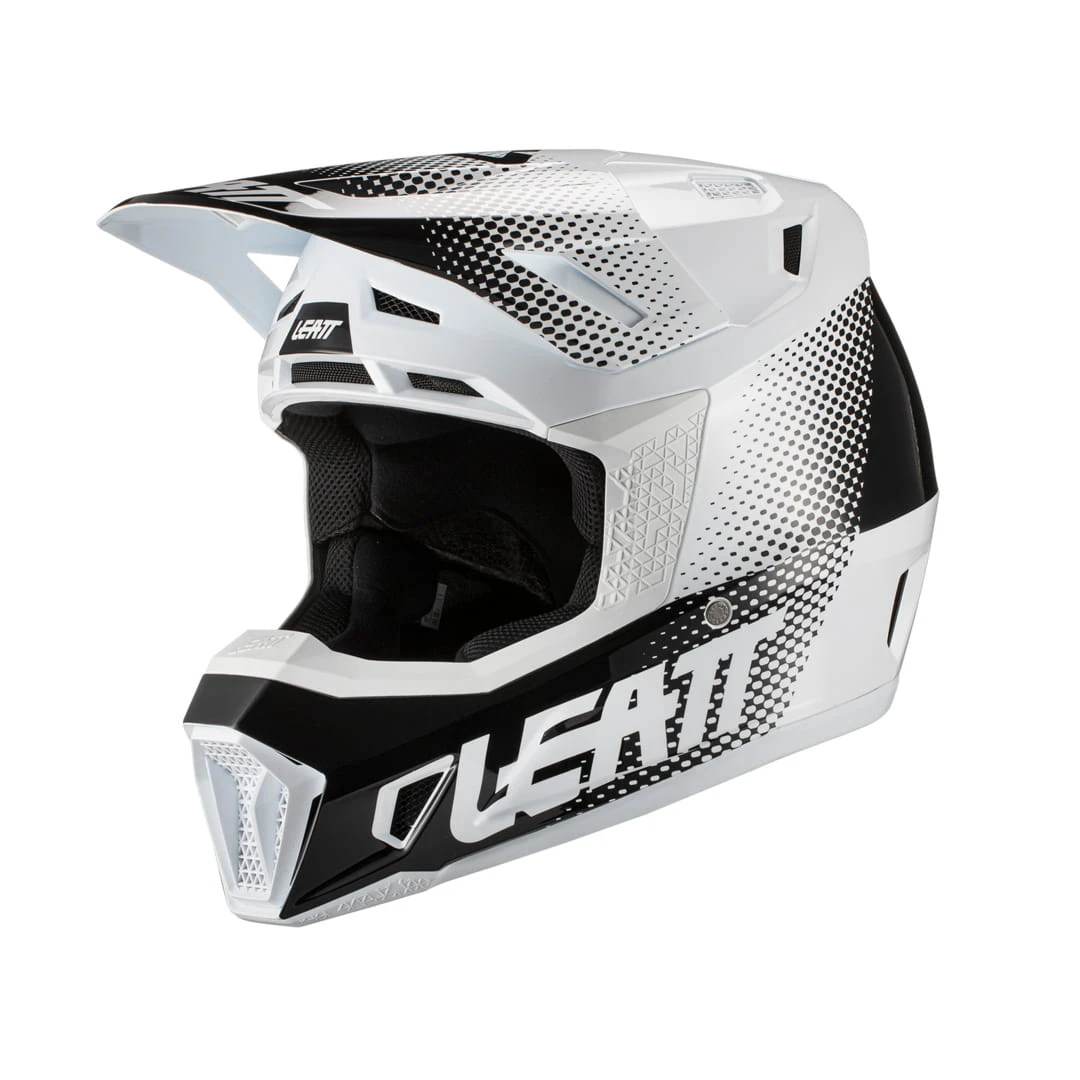 LEATT Helm Incl. Bril 7,5 V22 Uni Wit 4 LEATT Helm Incl. Bril 7,5 V22 Uni Wit - Afbeelding 2