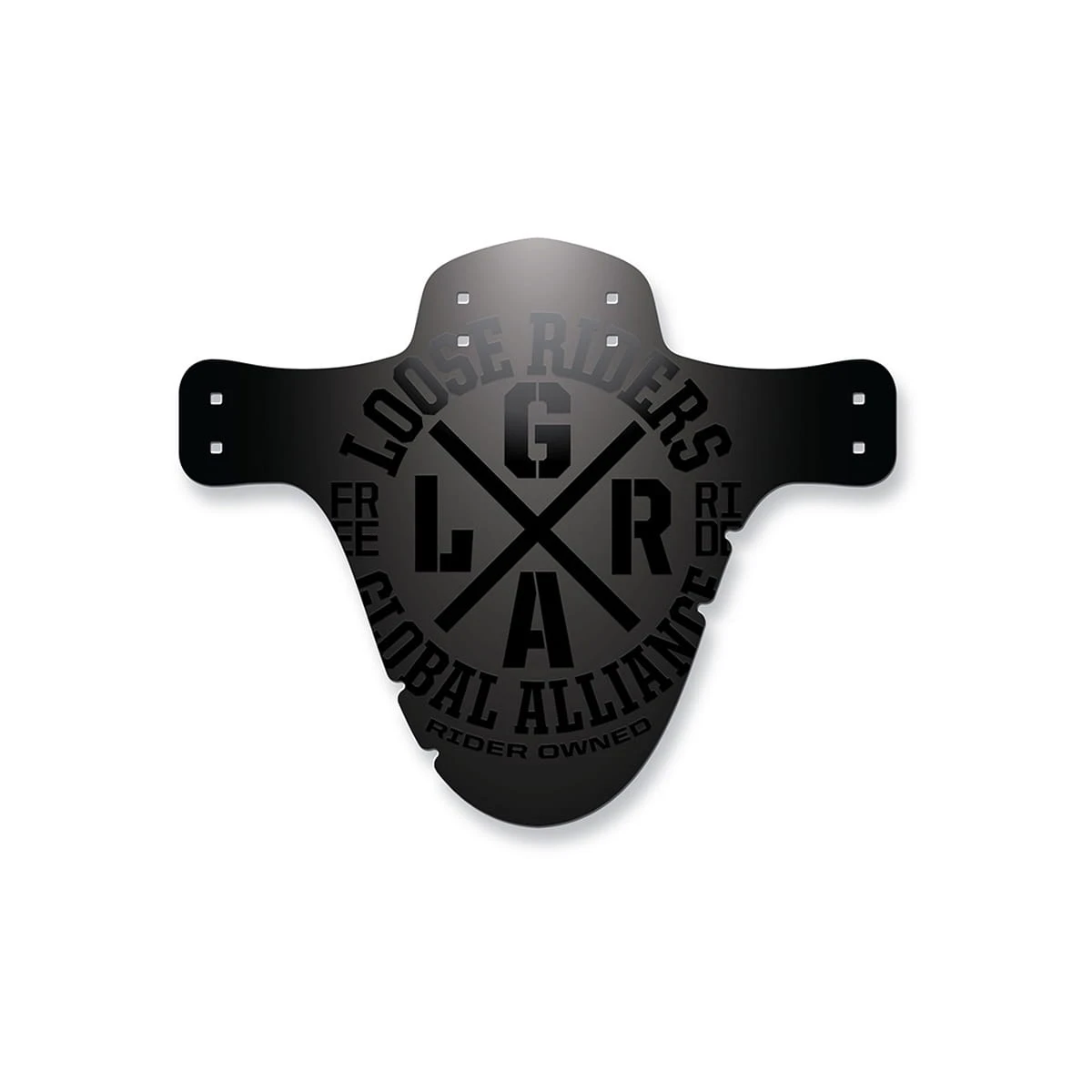LOOSE RIDERS Spatbord ''Alliance Black'' - Zwart